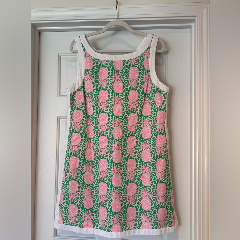 Lilly Pulitzer Eleanora Shift Romper in Party Like a Pineapple